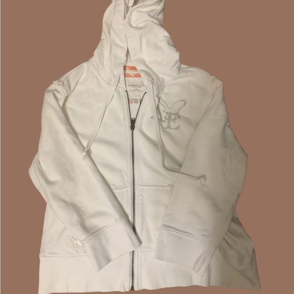 American eagle outfitters jacket in cream size medium - Picture 1 of 5